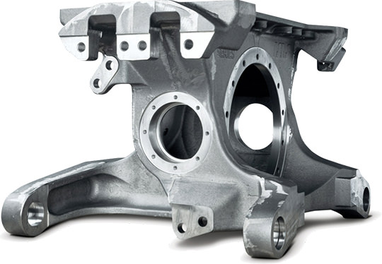 independent suspension housing